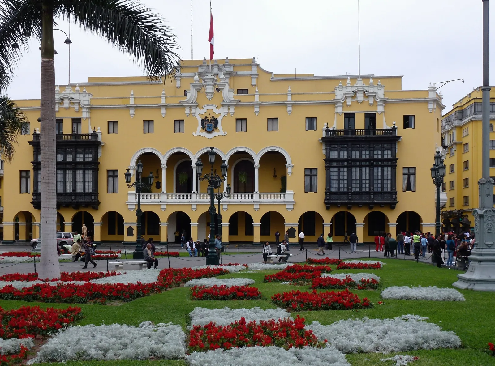 Palacio Municipal de Lima en la Plaza Mayor