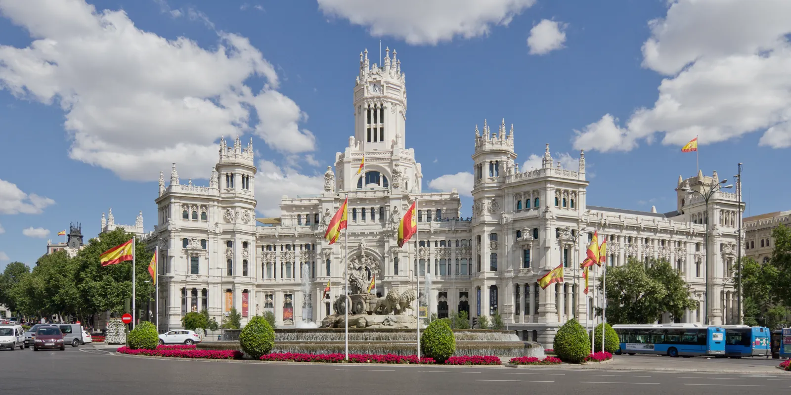 Palacio de Cibeles en Madrid