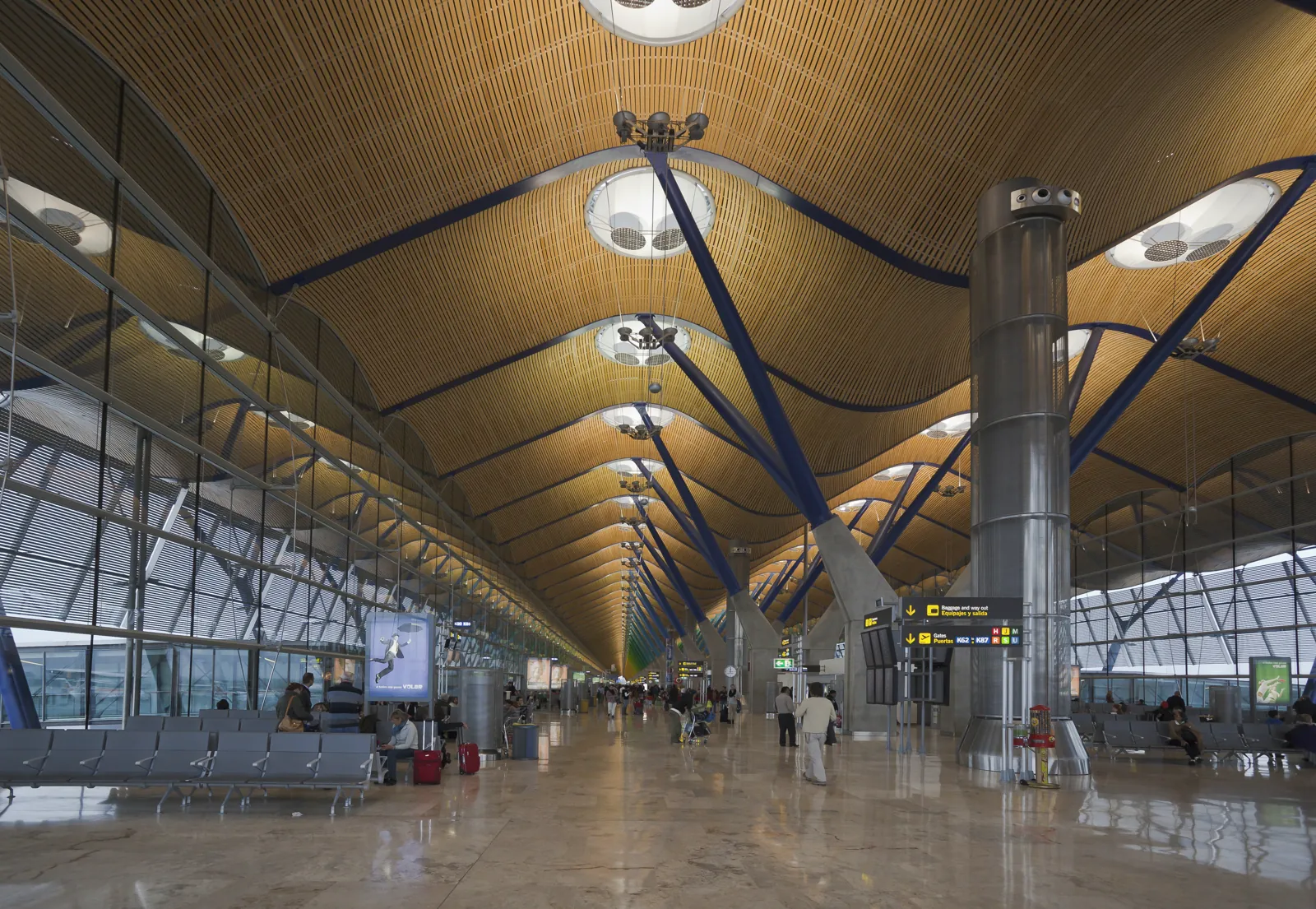 Terminal 4 del aeropuerto de Madrid Barajas